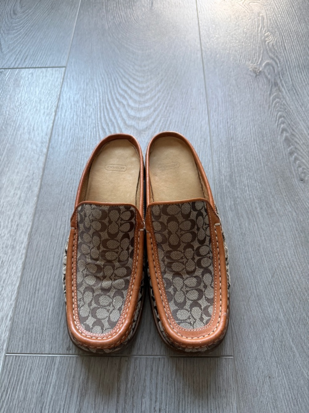 Vintage Coach mules | Size 7.5